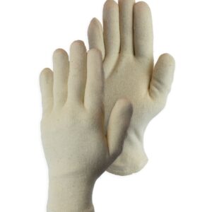 Cotton Interlock Glove Ecru 20-200