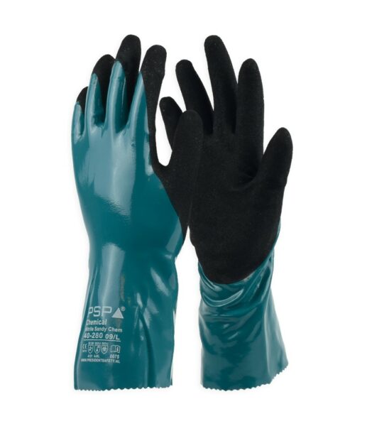 40-280 Chemical Top SandyNitrile Werkhandschoen