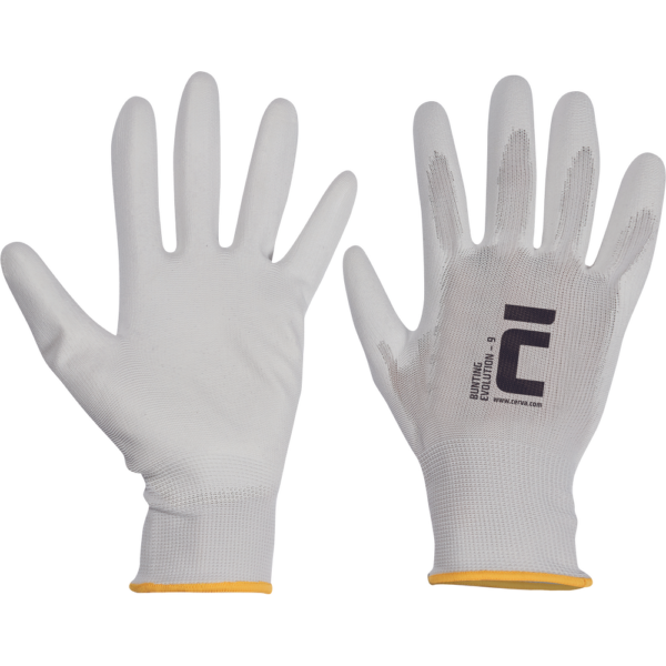 Cerva Bunting Evolution Nylon Handschoenen Wit