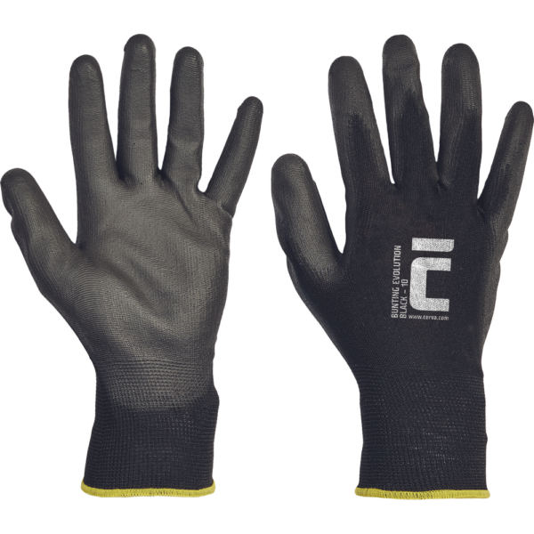 Cerva Bunting Evolution Nylon Handschoenen Zwart